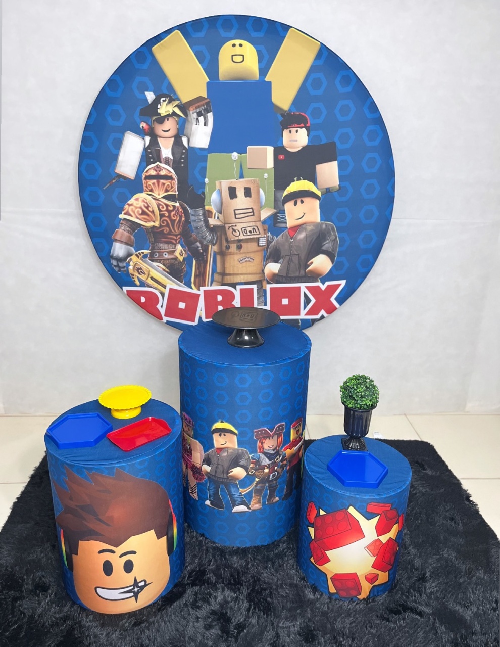 Kit Tema Roblox - Dona Amora Decoração 