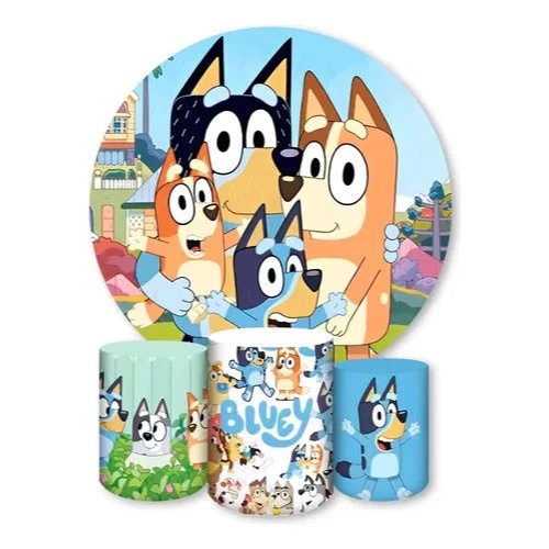 Bluey 1 Azul - Dona Amora Decoração 