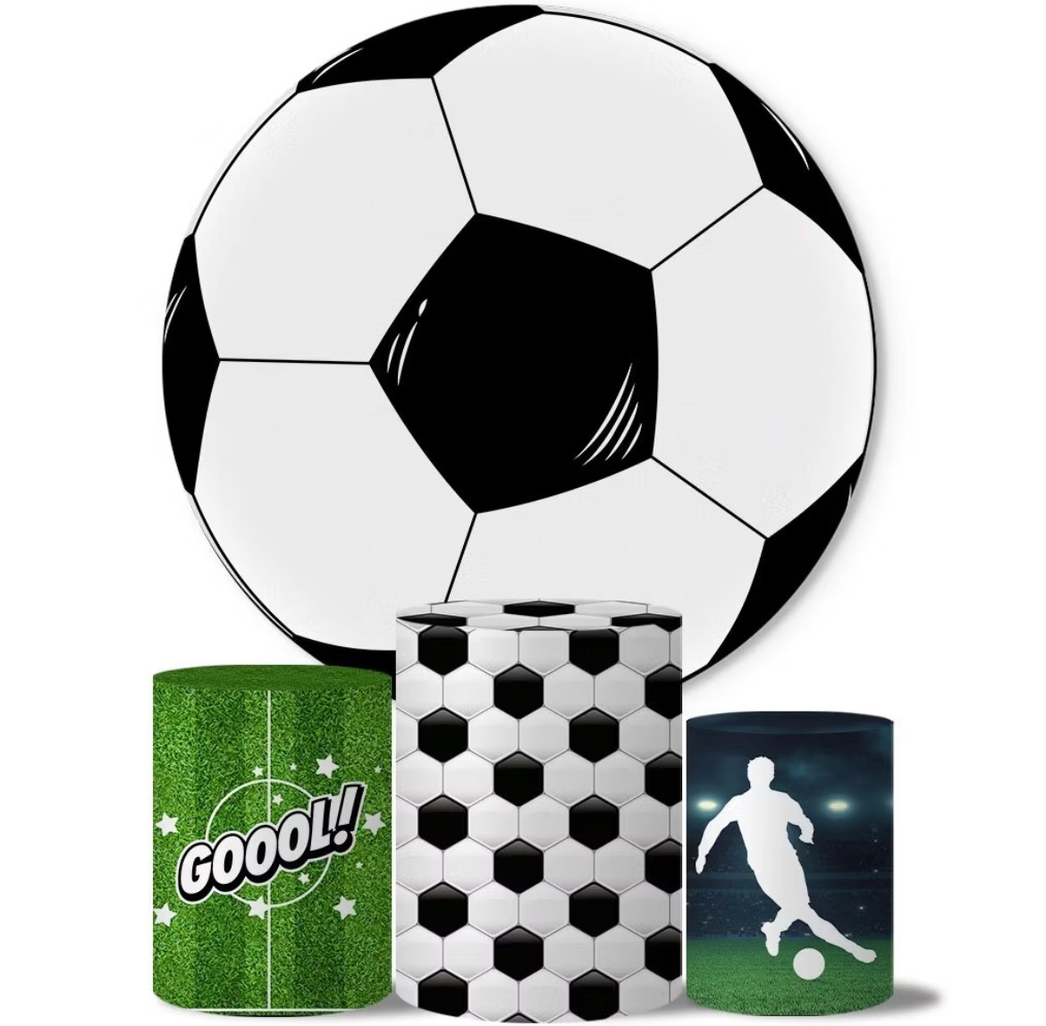 Kit Capas Futebol - Dona Amora Decoração 