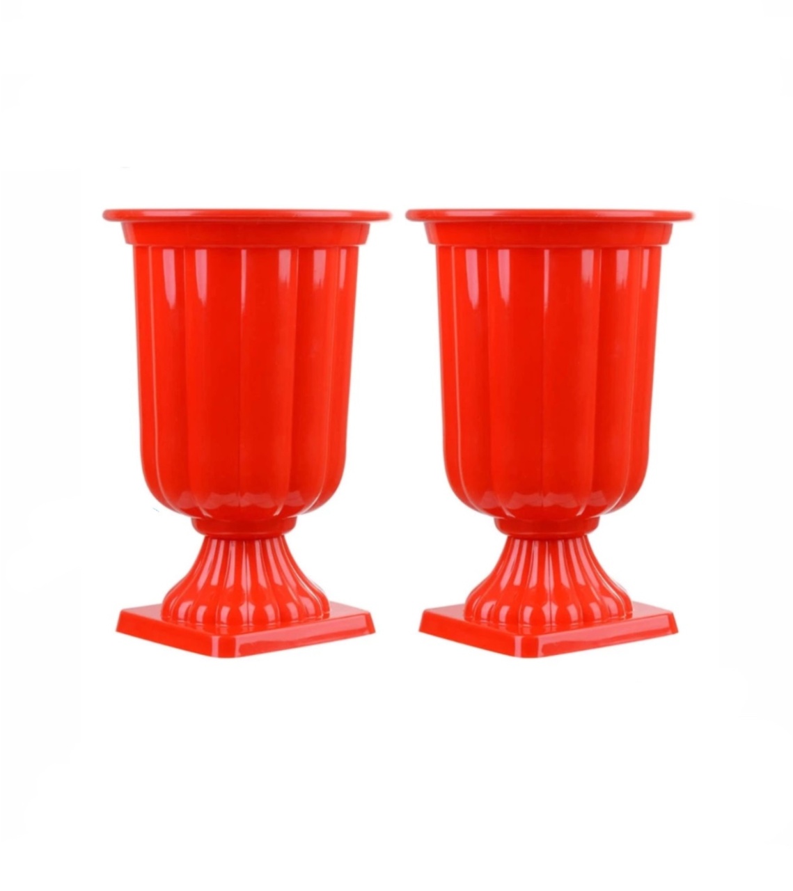Vaso Floral Vermelho - Dona Amora Decoração 