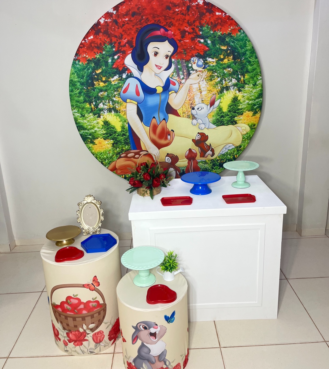 Branca de Neve - Dona Amora Decoração 