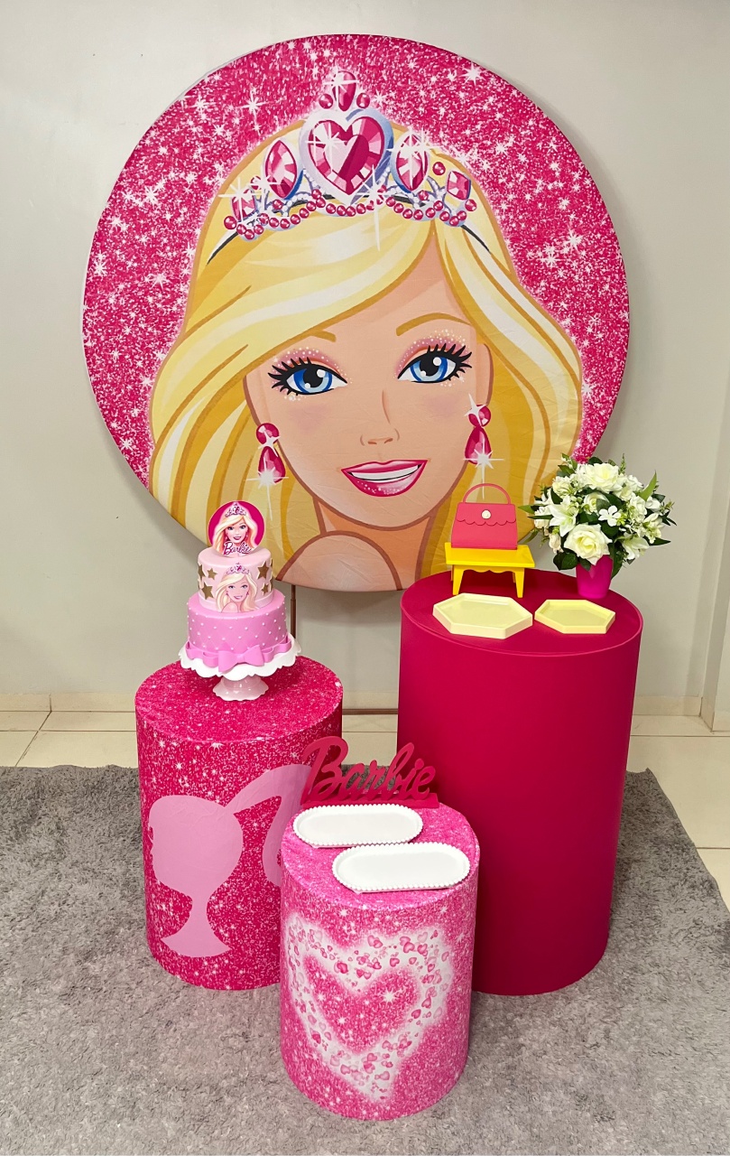 Barbie 1 - Dona Amora Decoração 