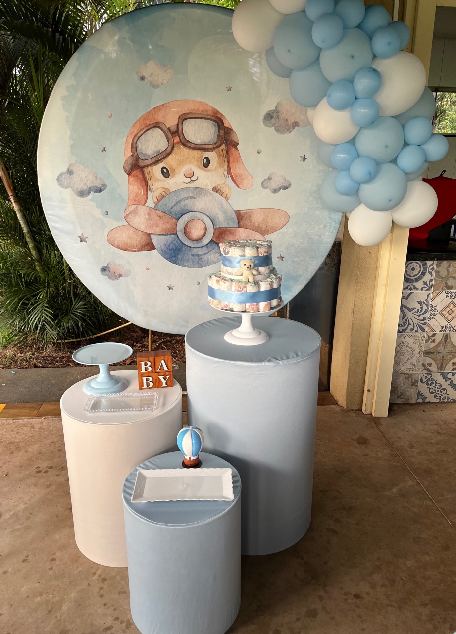 Chá de Bebê 🩵6 - Dona Amora Decoração 