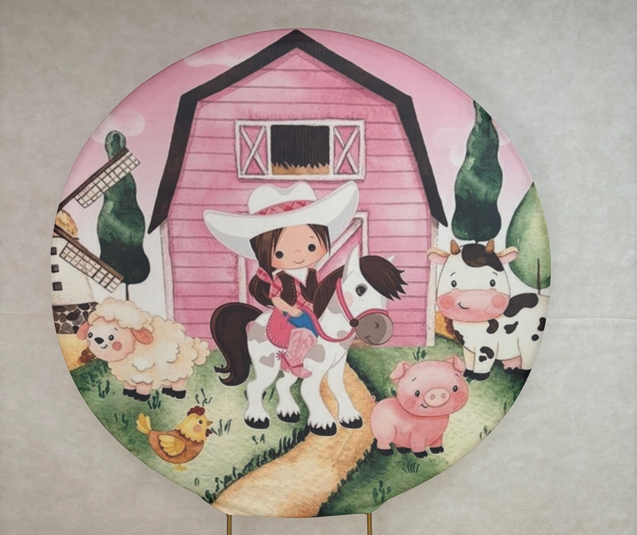 Capa Fazendinha - Menina  - Dona Amora Decoração 