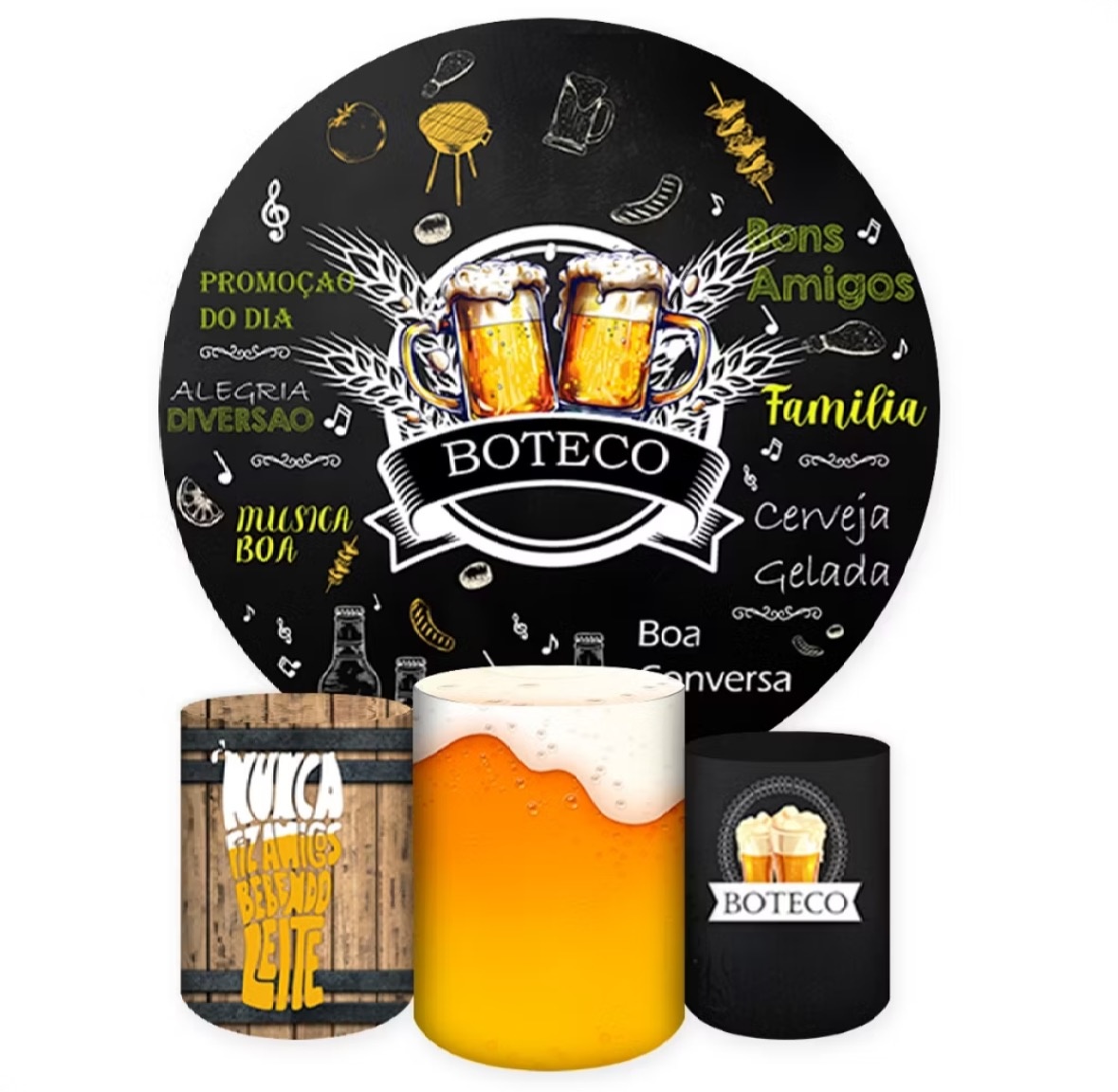 Kit Capas Painel Boteco  - Dona Amora Decoração 