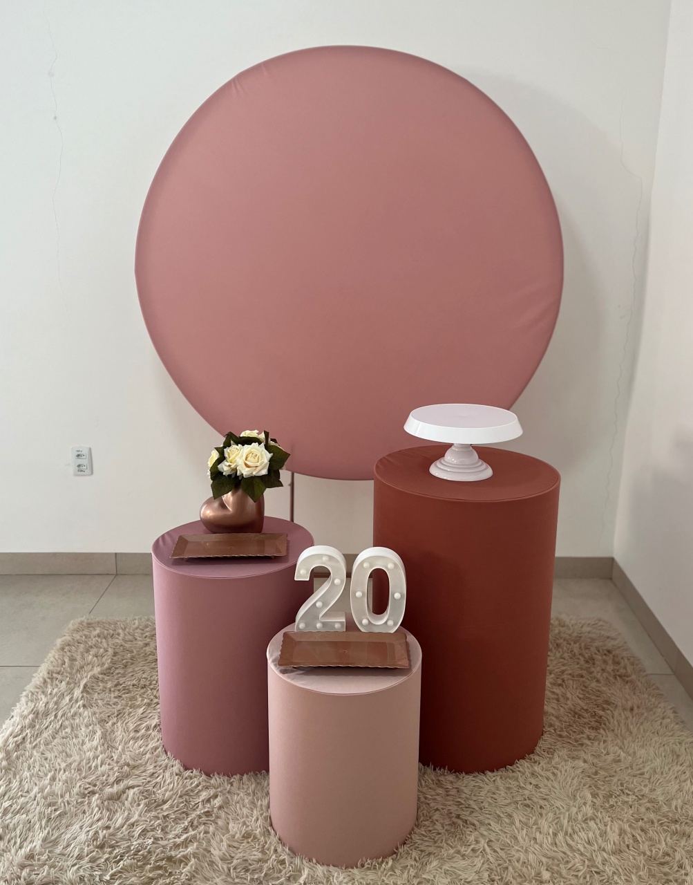 Kit Rose - Dona Amora Decoração 