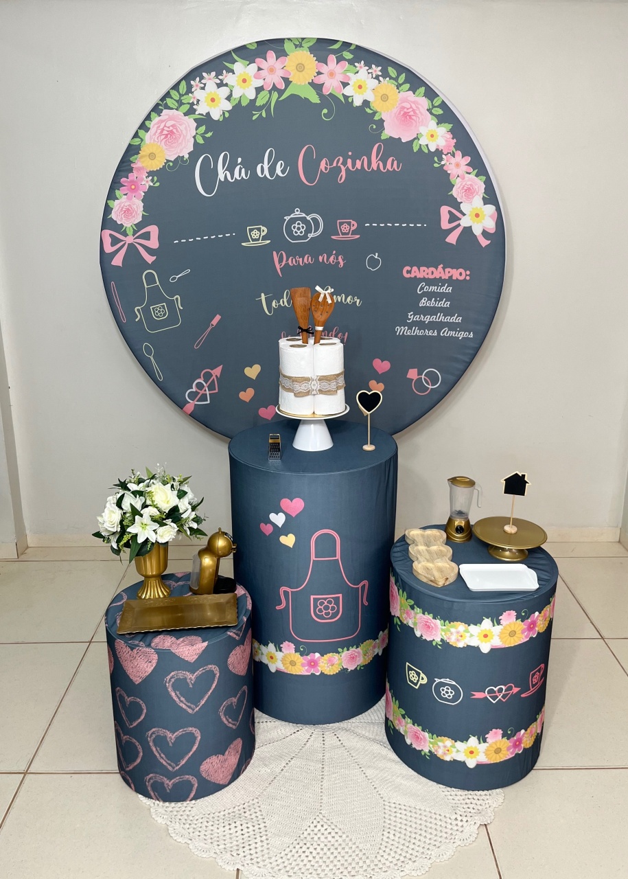 Chá de Cozinha 1  - Dona Amora Decoração 