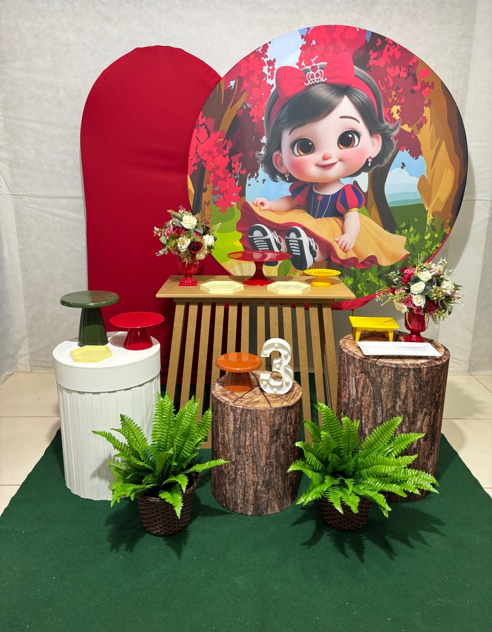 Branca de Neve Baby - Dona Amora Decoração 