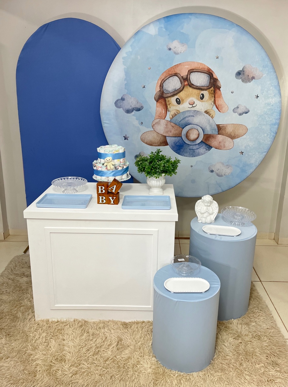 Chá de Bebê 💙5 - Dona Amora Decoração 