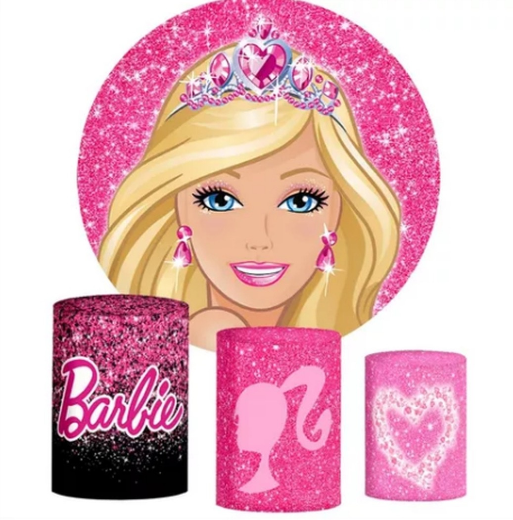 Kit Capas Barbie - Dona Amora Decoração 