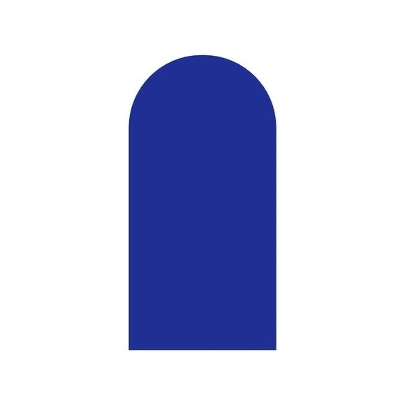 Capa Painel Romano Azul Royal  - Dona Amora Decoração 
