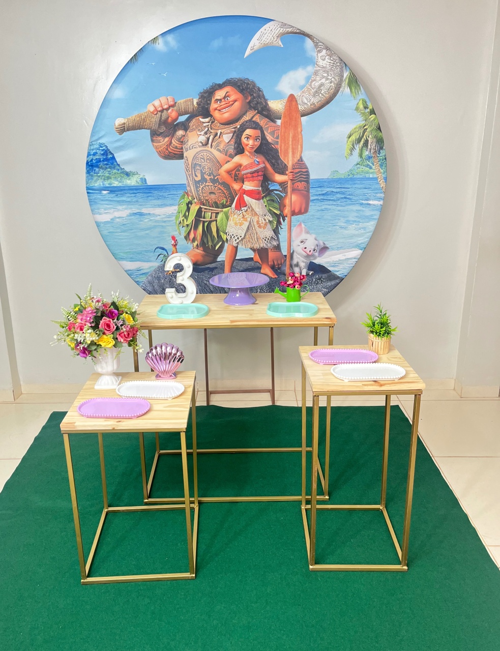 Moana 1  - Dona Amora Decoração 