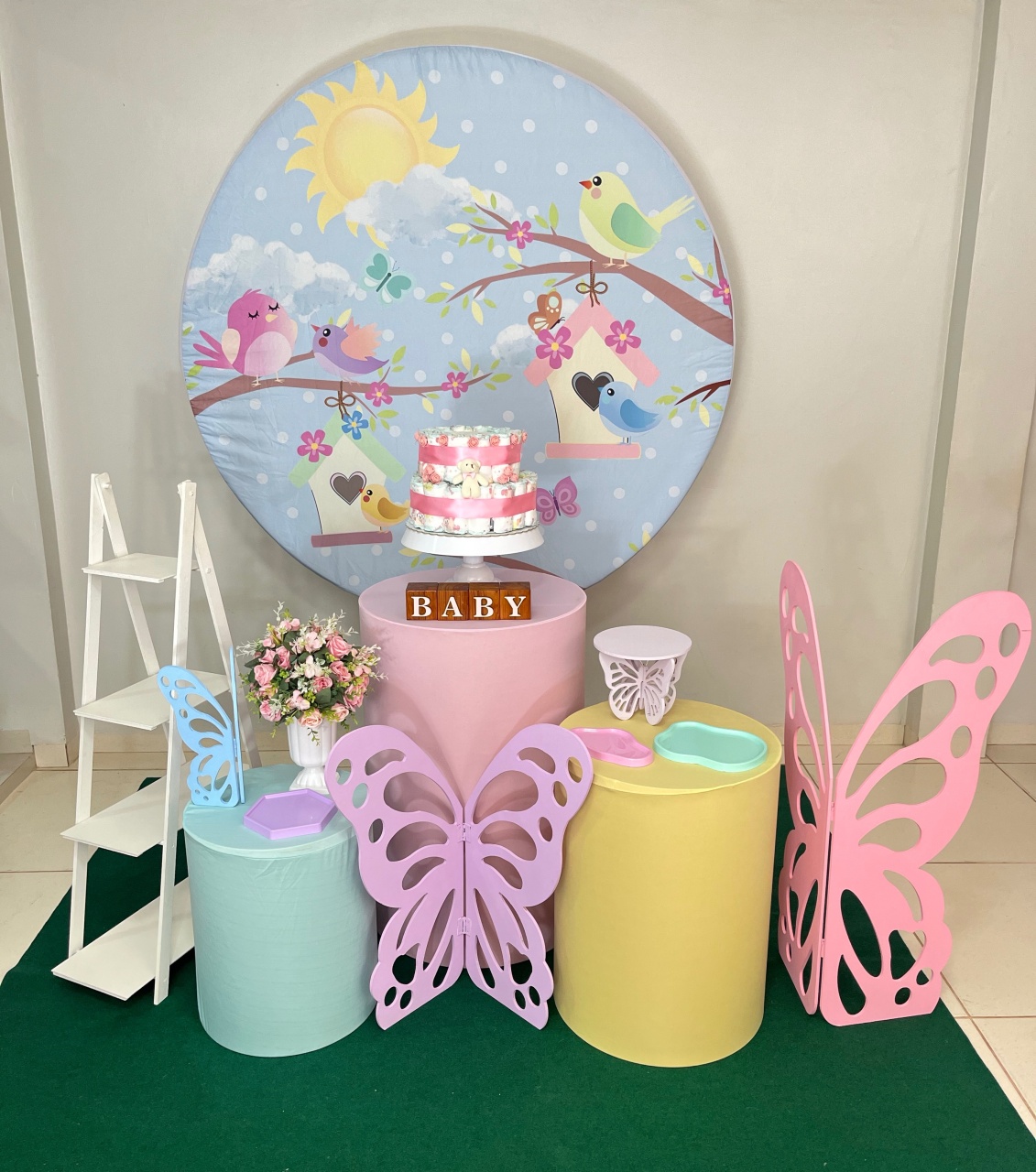 Chá de Bebê 🩷 - Dona Amora Decoração 
