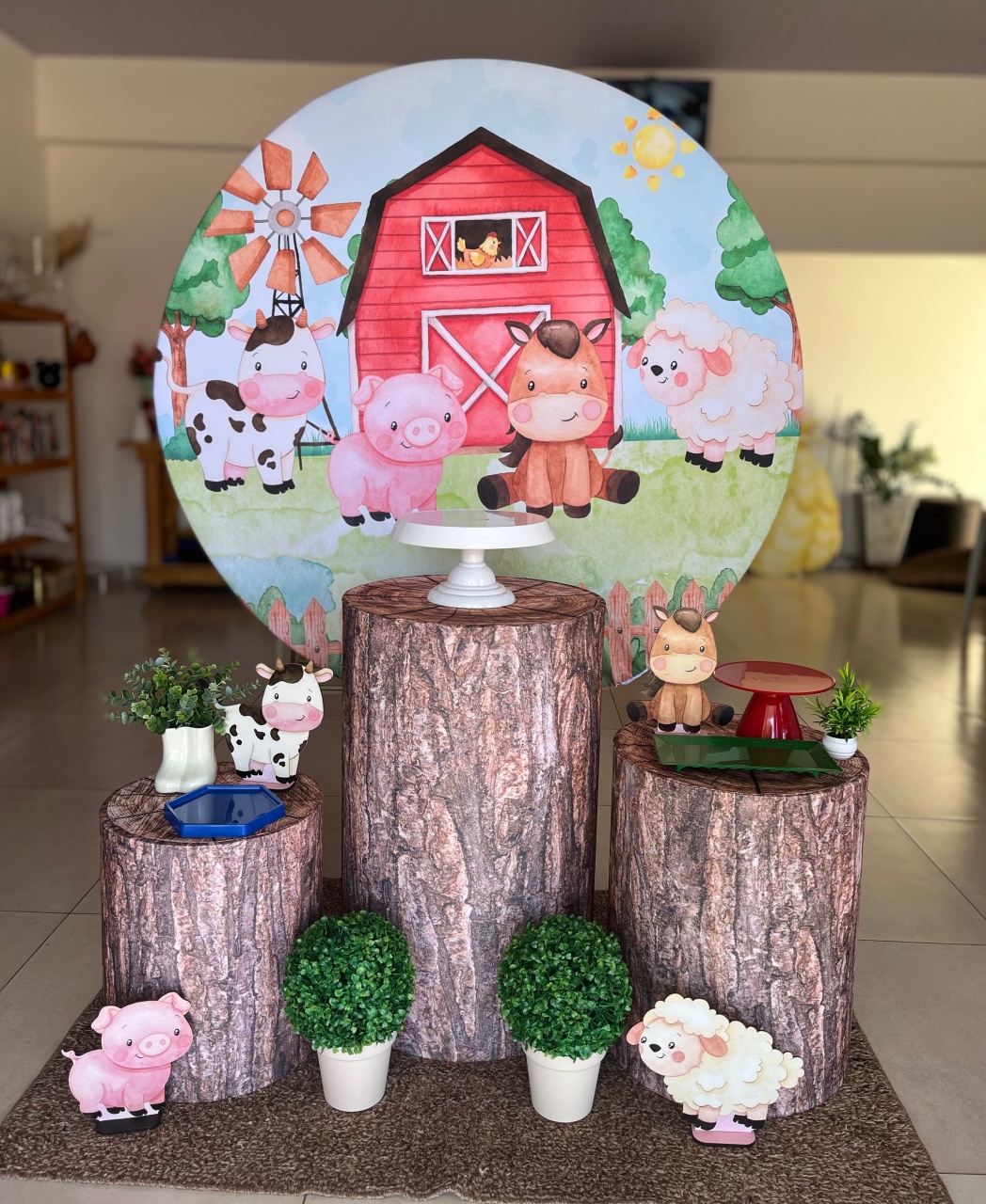 Fazendinha Menino 1  - Dona Amora Decoração 