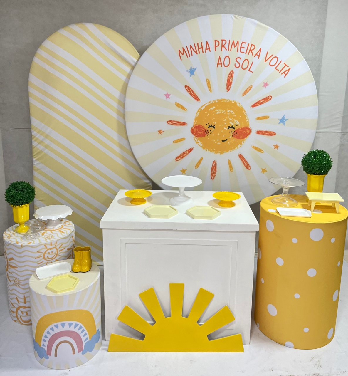 Primeira Volta Ao Sol 3 - Dona Amora Decoração 