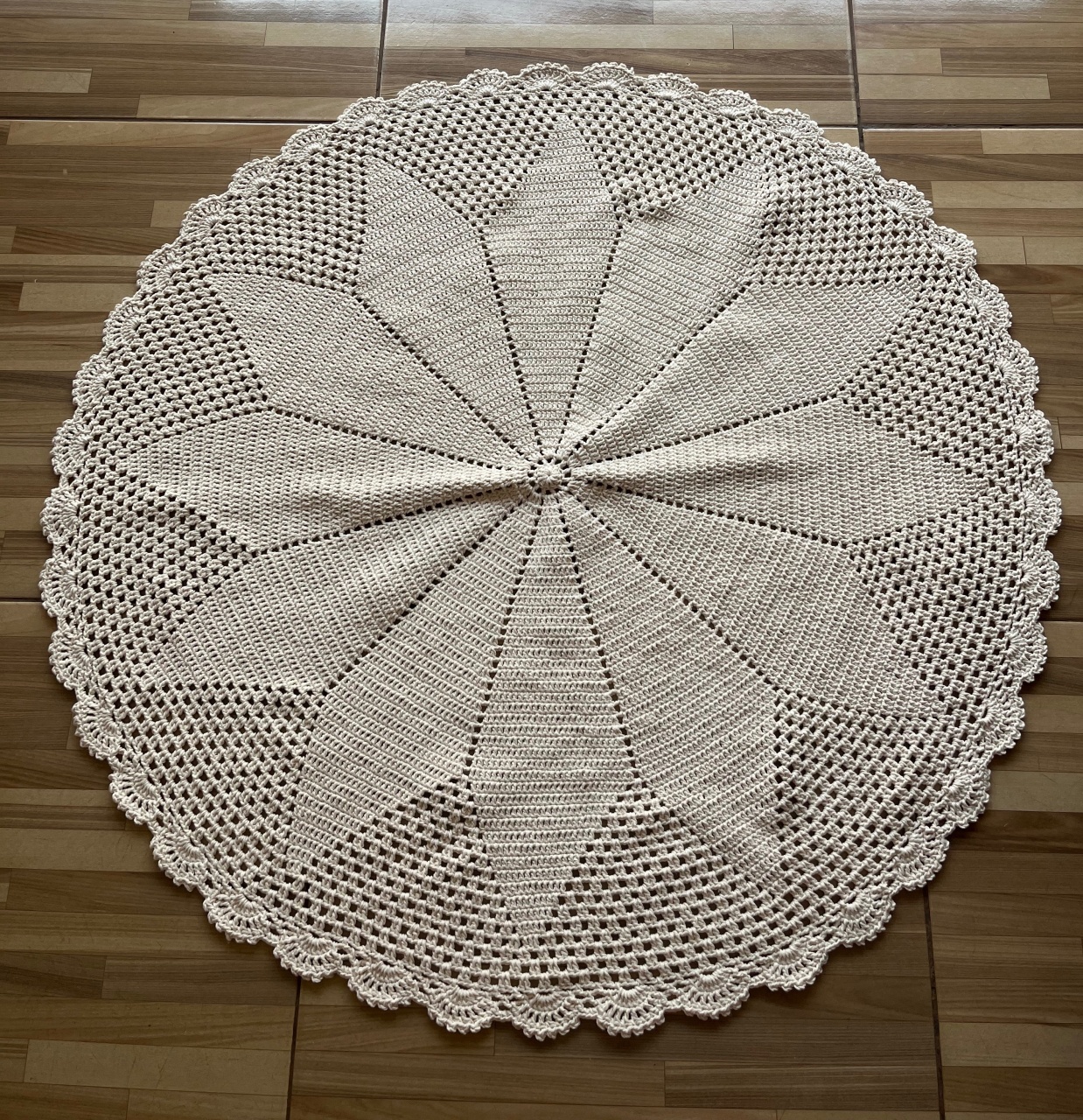 Tapete de Crochê Off - Dona Amora Decoração 