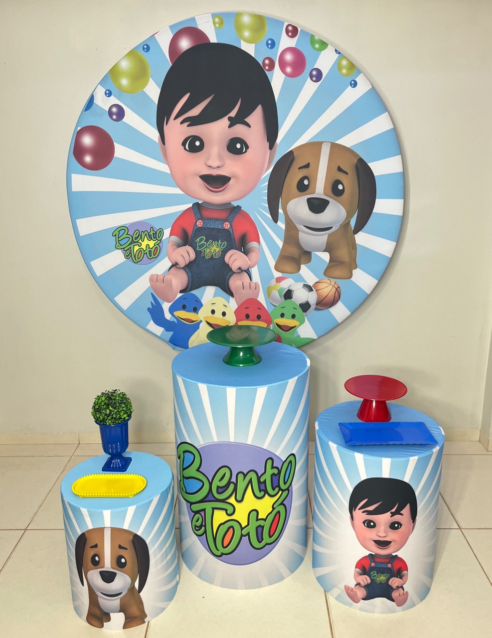 Bento E Totó  - Dona Amora Decoração 