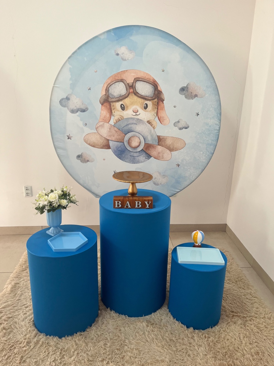 Chá de Bebê Menino  - Dona Amora Decoração 