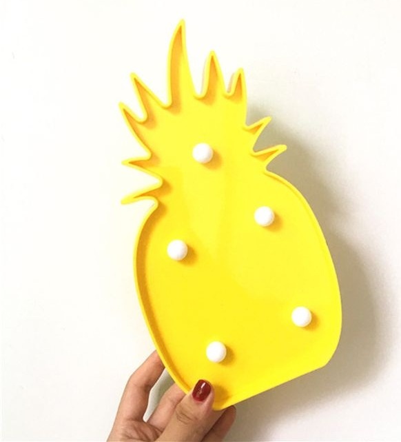 Abacaxi Amarelo Led - Dona Amora Decoração 