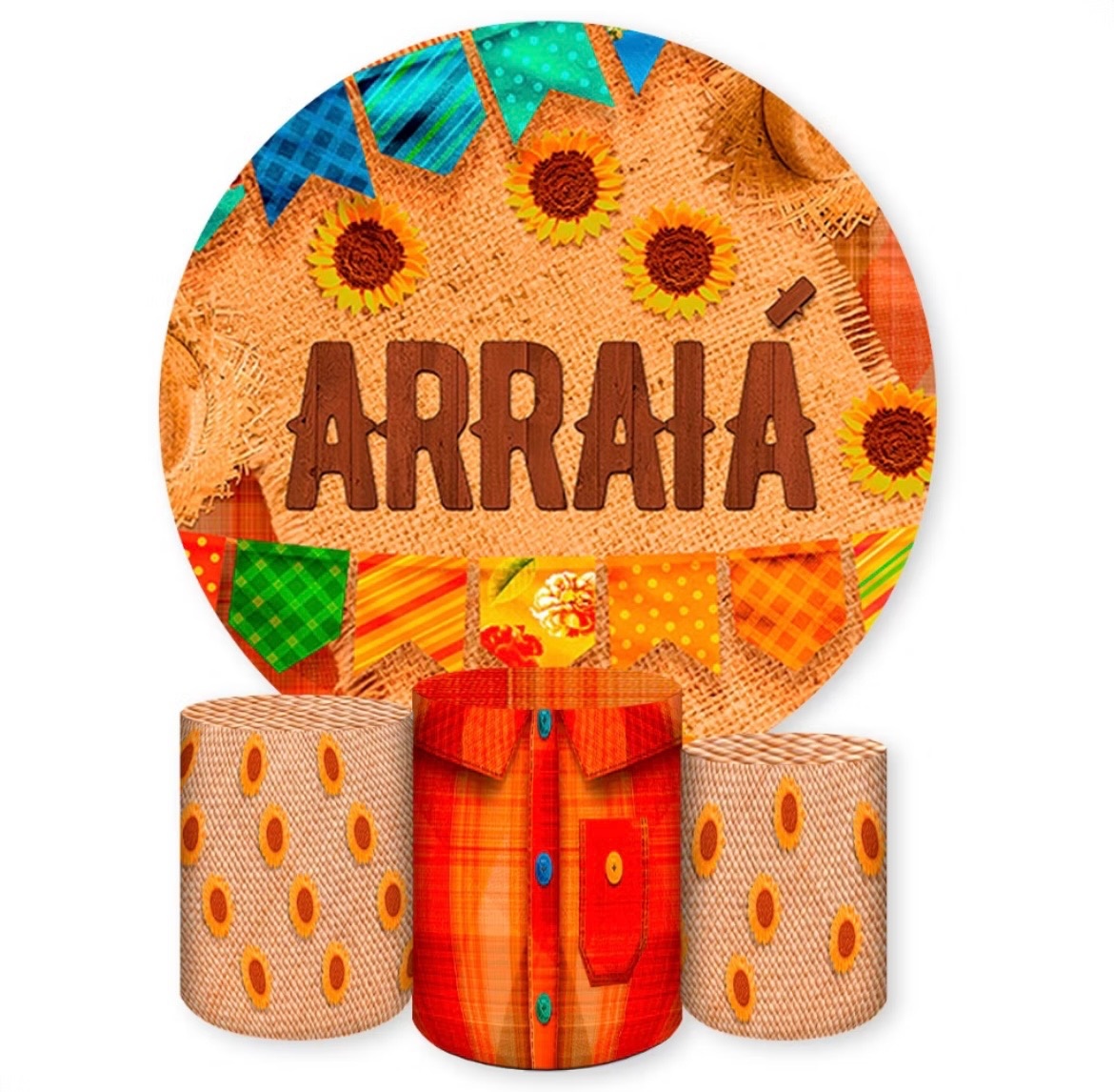 Kit Capas Festa Junina 3 - Dona Amora Decoração 