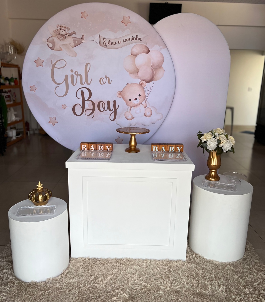 Chá Revelação 1 - Dona Amora Decoração 