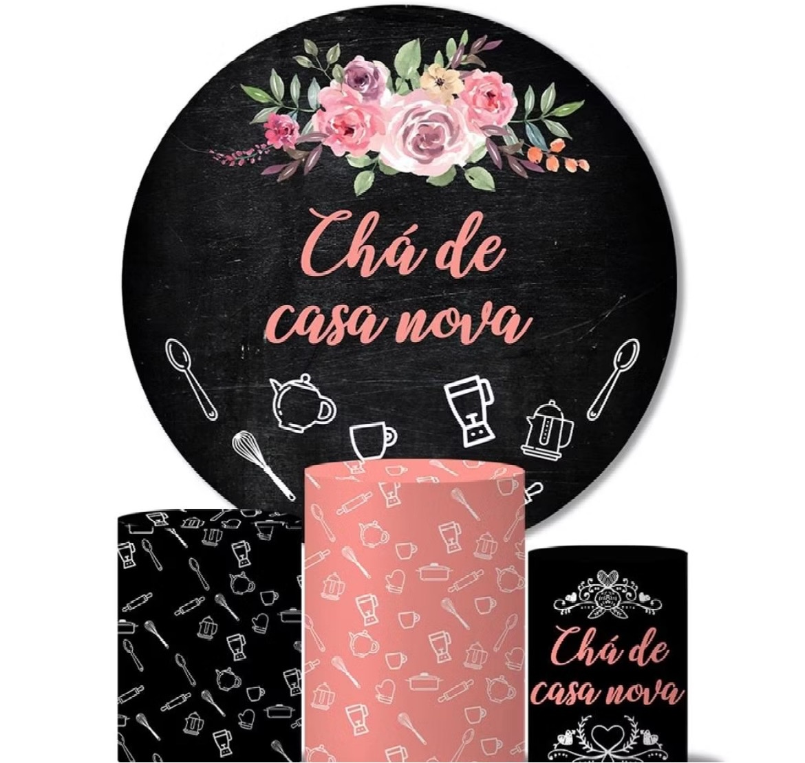 Kit Capas Chá Casa Nova - Dona Amora Decoração 