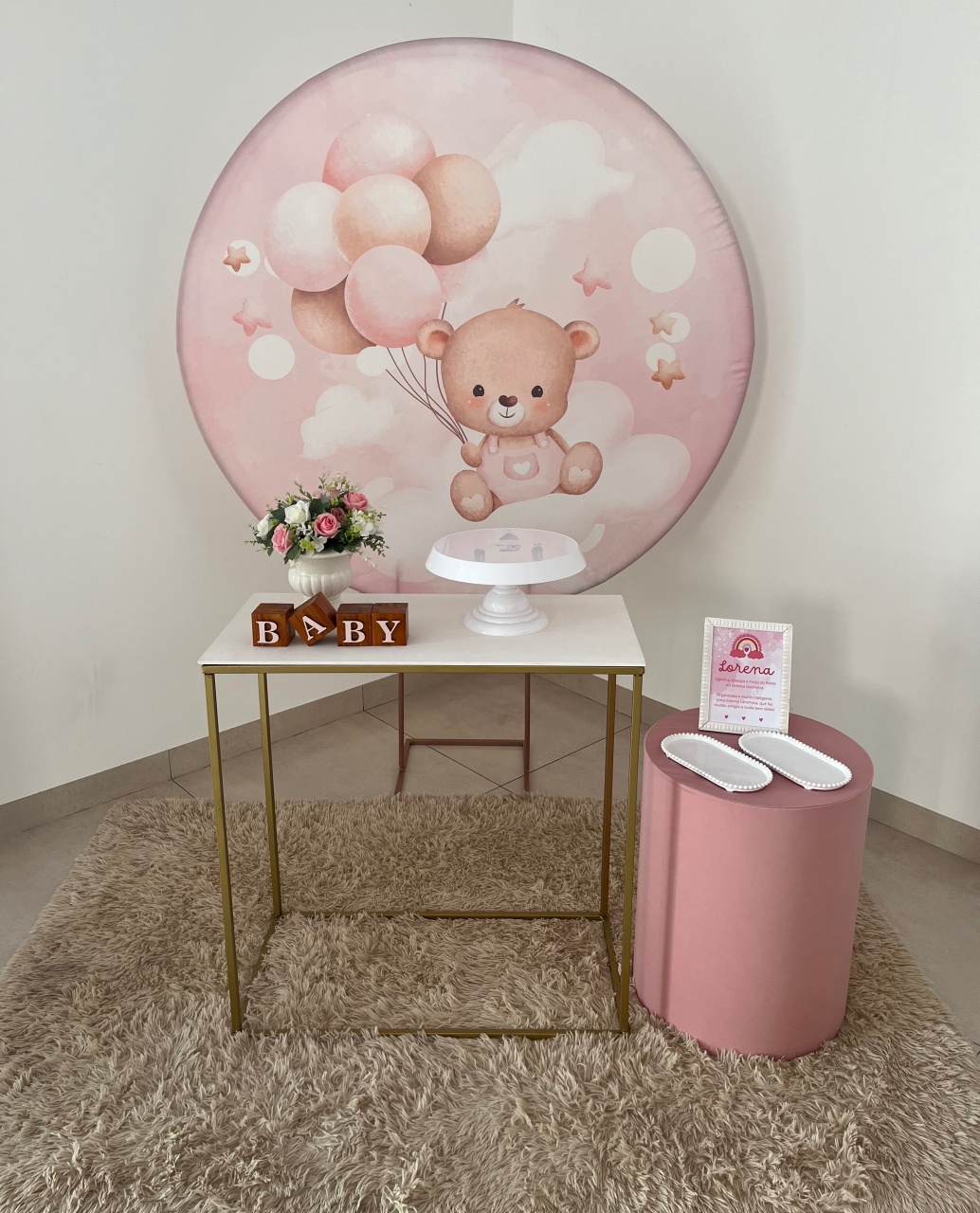 Chá de Bebê 🩷2 - Dona Amora Decoração 