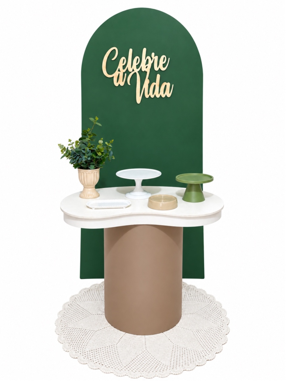 Verde E Bege - Dona Amora Decoração 