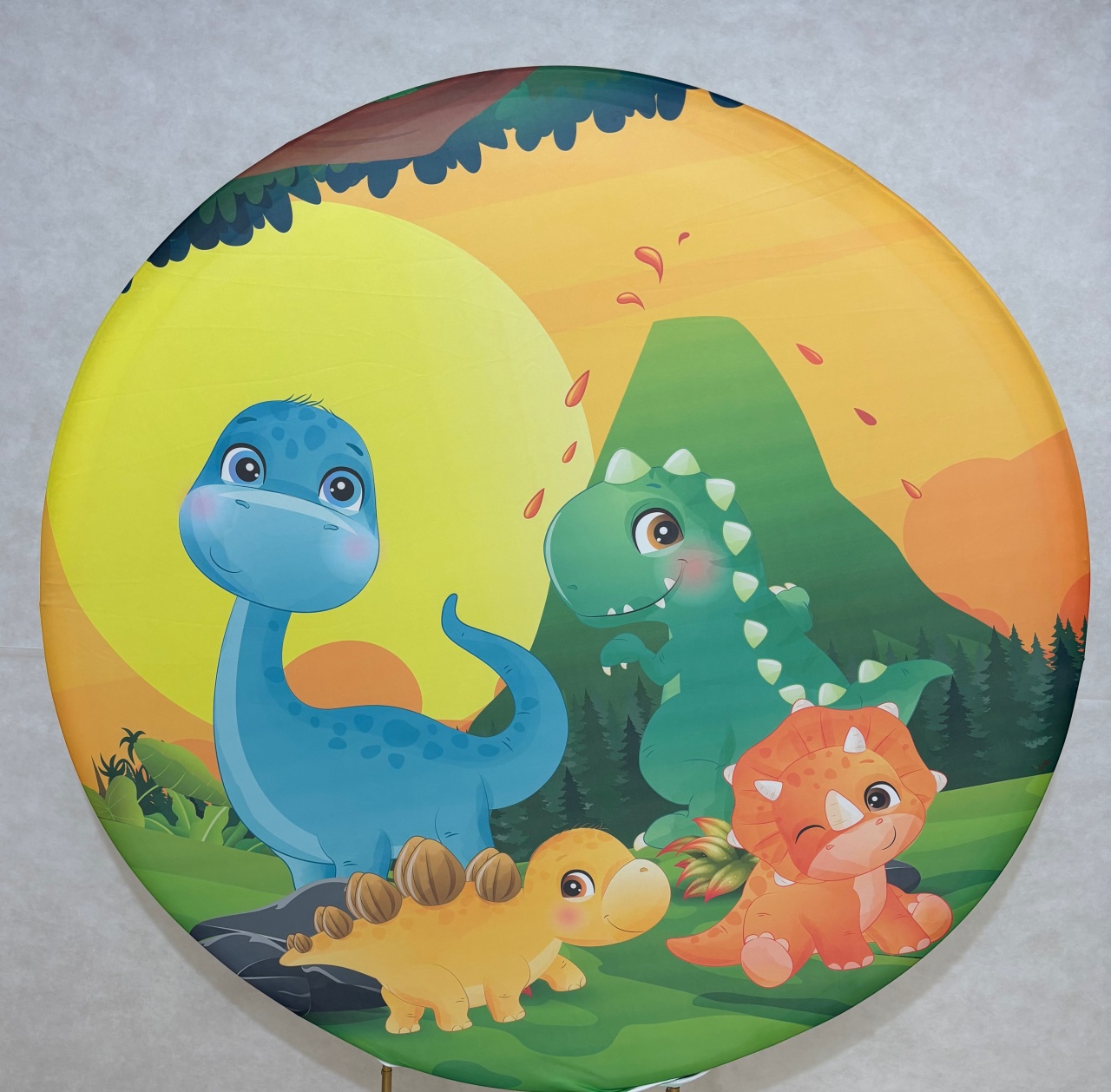 Capa Painel Dino Baby 2  - Dona Amora Decoração 