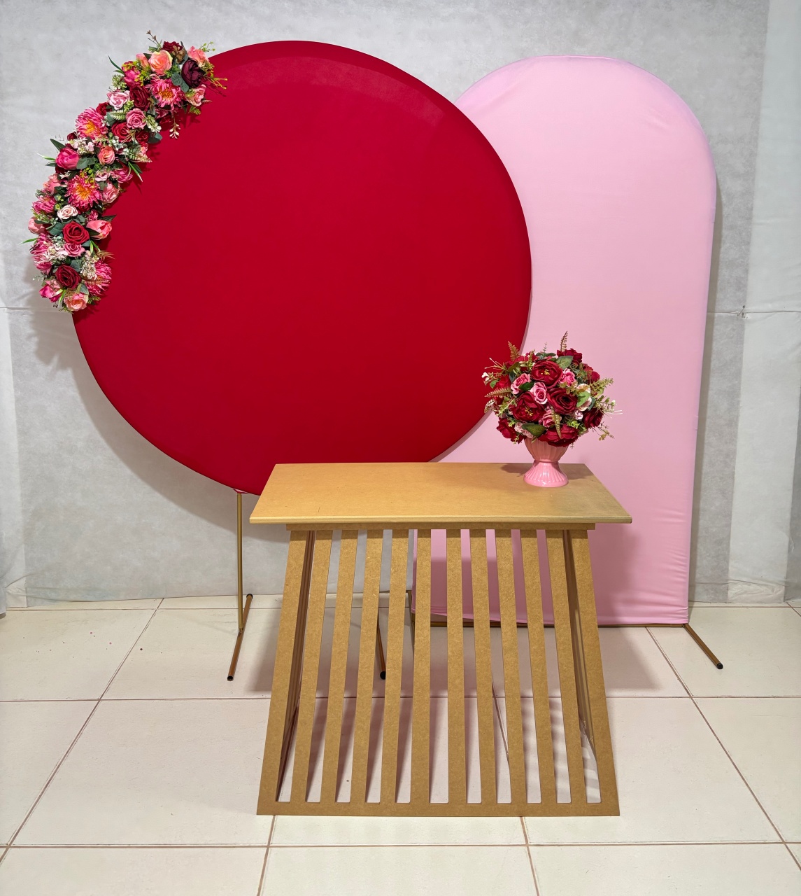 Vermelho E Rosa 1 - Dona Amora Decoração 