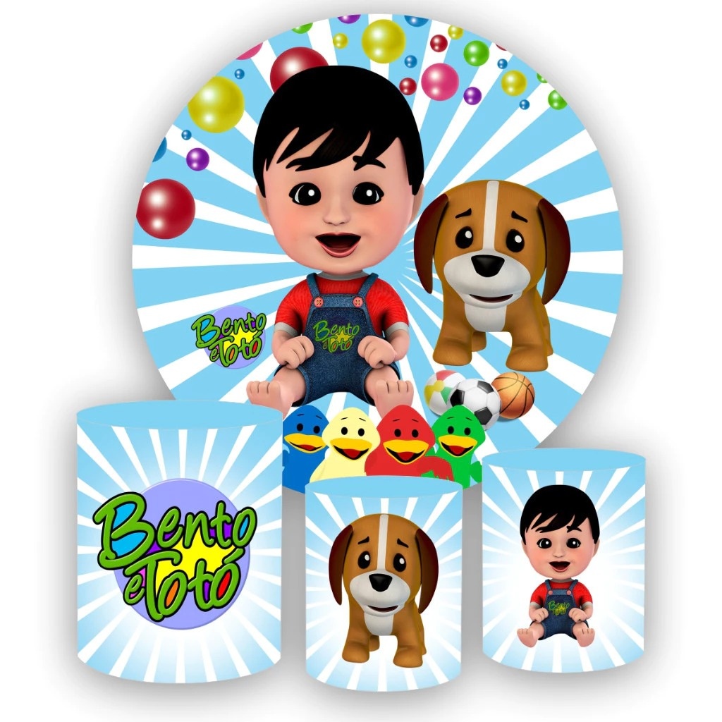 Kit Capas Bento E Totó - Dona Amora Decoração 