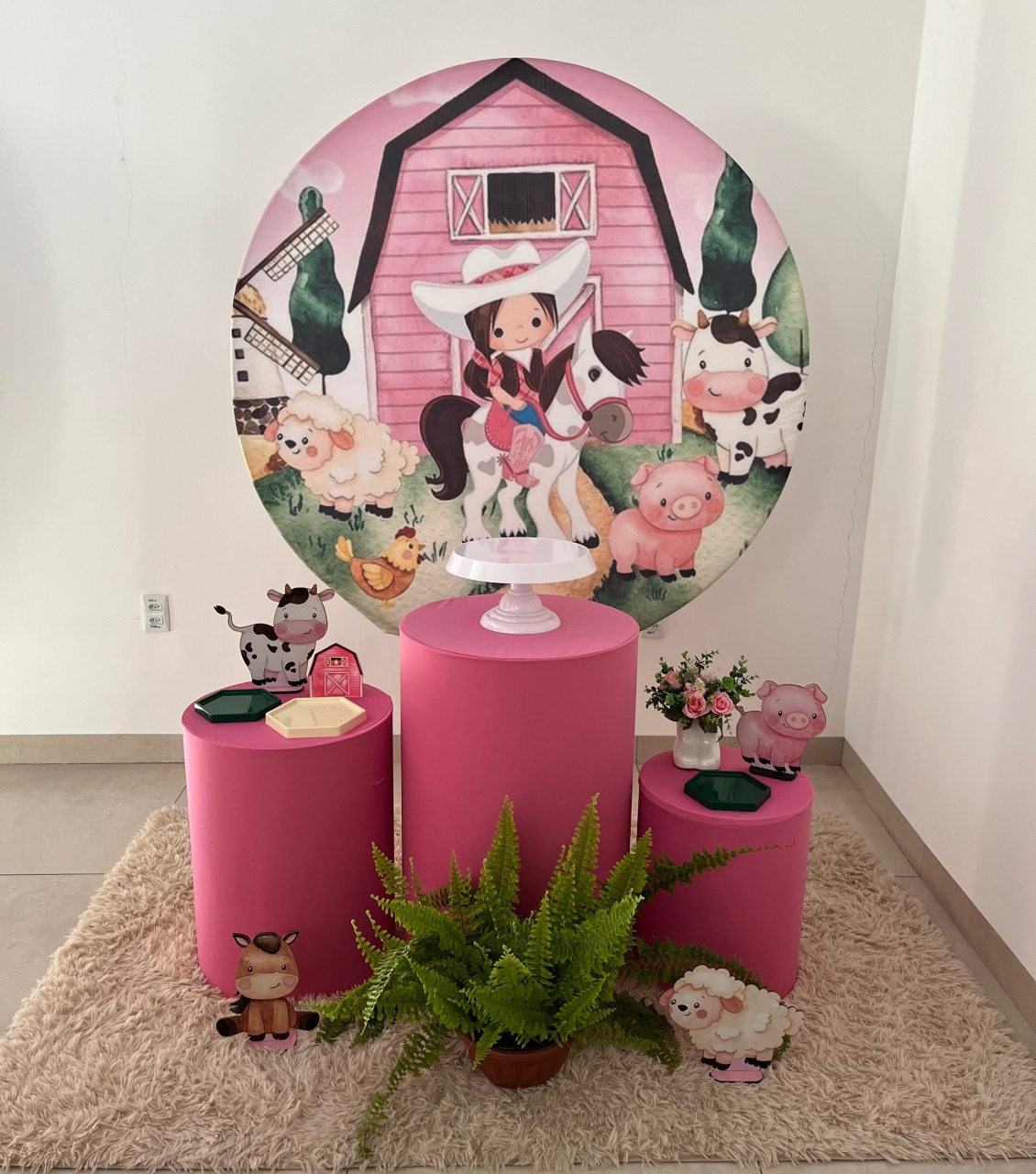 Fazendinha Menina 2 - Dona Amora Decoração 