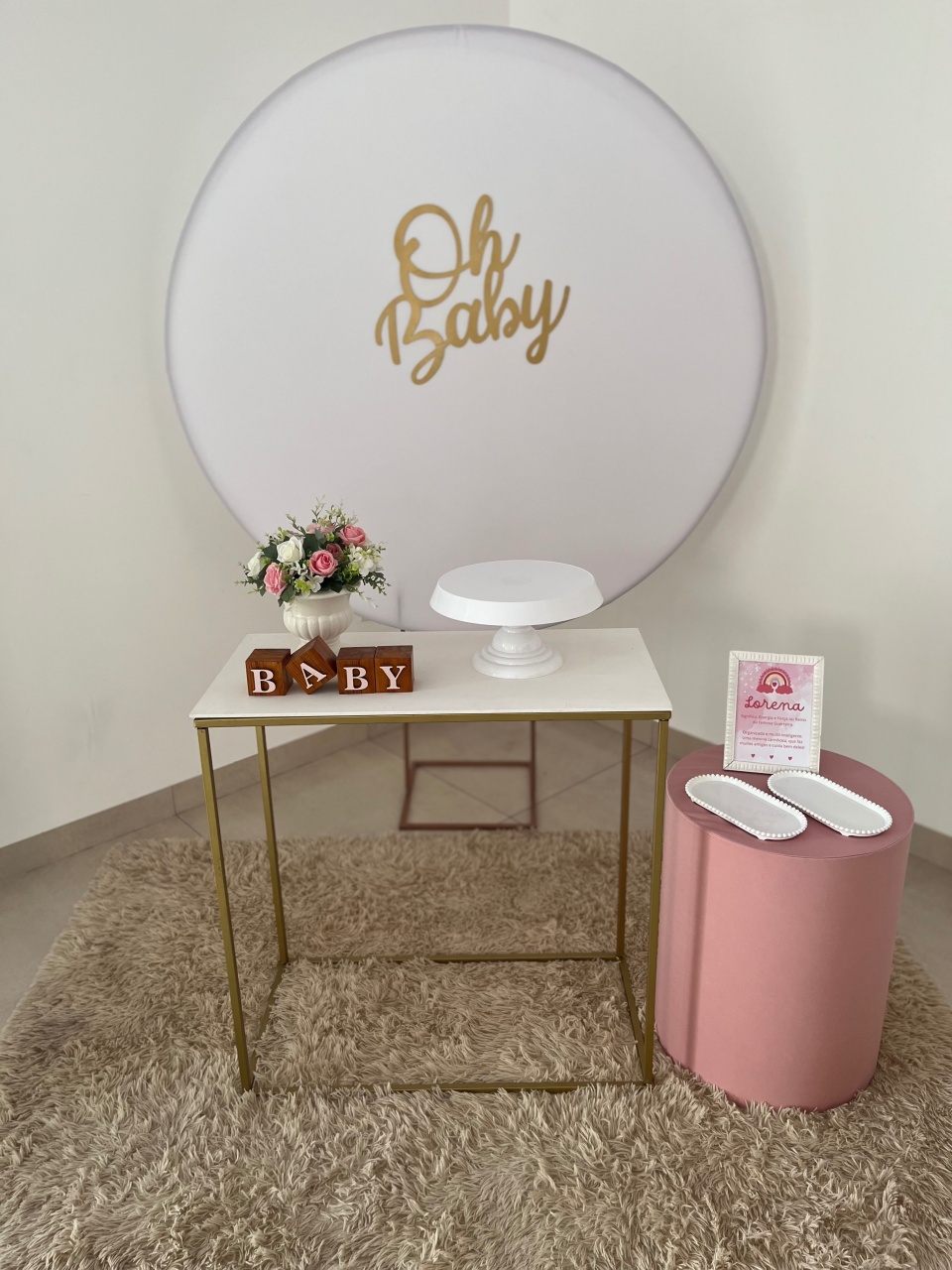Chá de Bebê 🩷4 - Dona Amora Decoração 