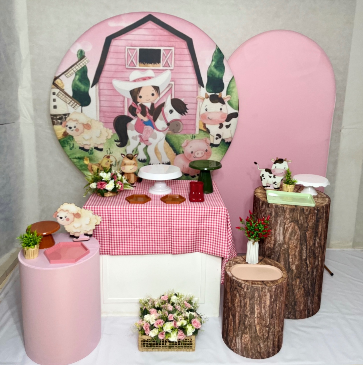 Fazendinha Menina 3 - Dona Amora Decoração 