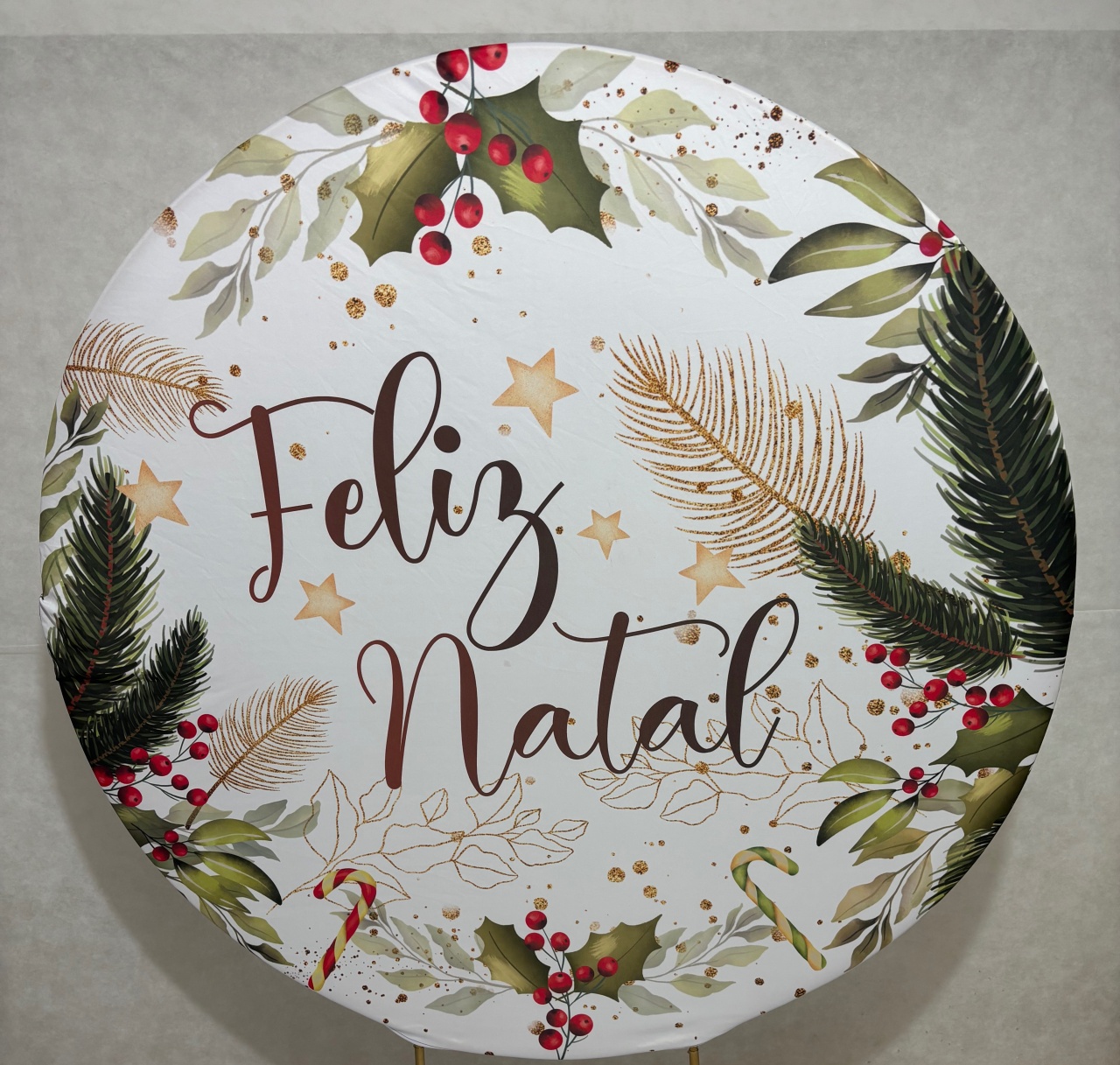 Capa Feliz Natal - Dona Amora Decoração 