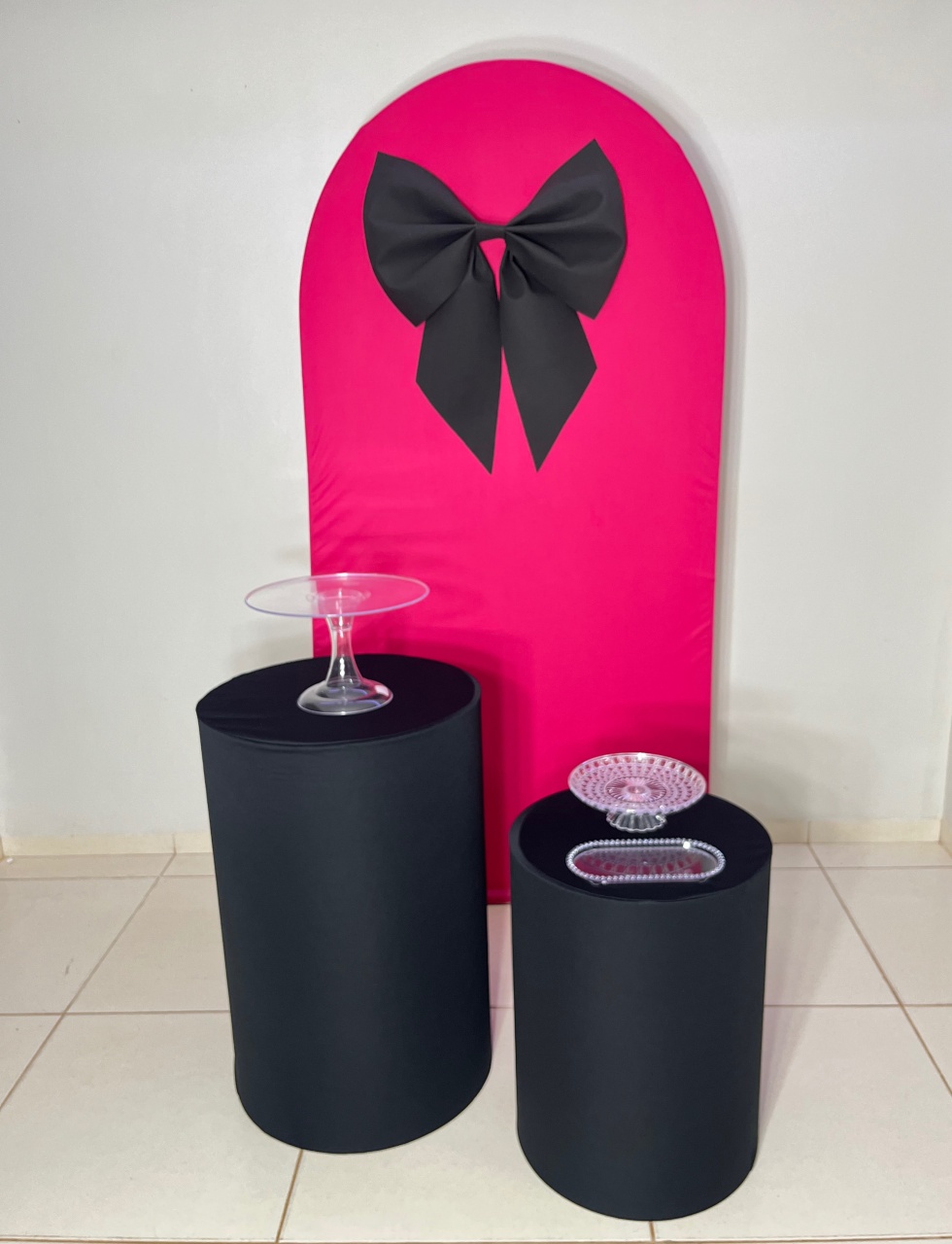 Rosa E Preto - Dona Amora Decoração 