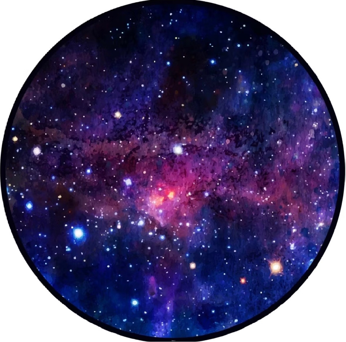 Capa Galáxia / Astronauta - Dona Amora Decoração 
