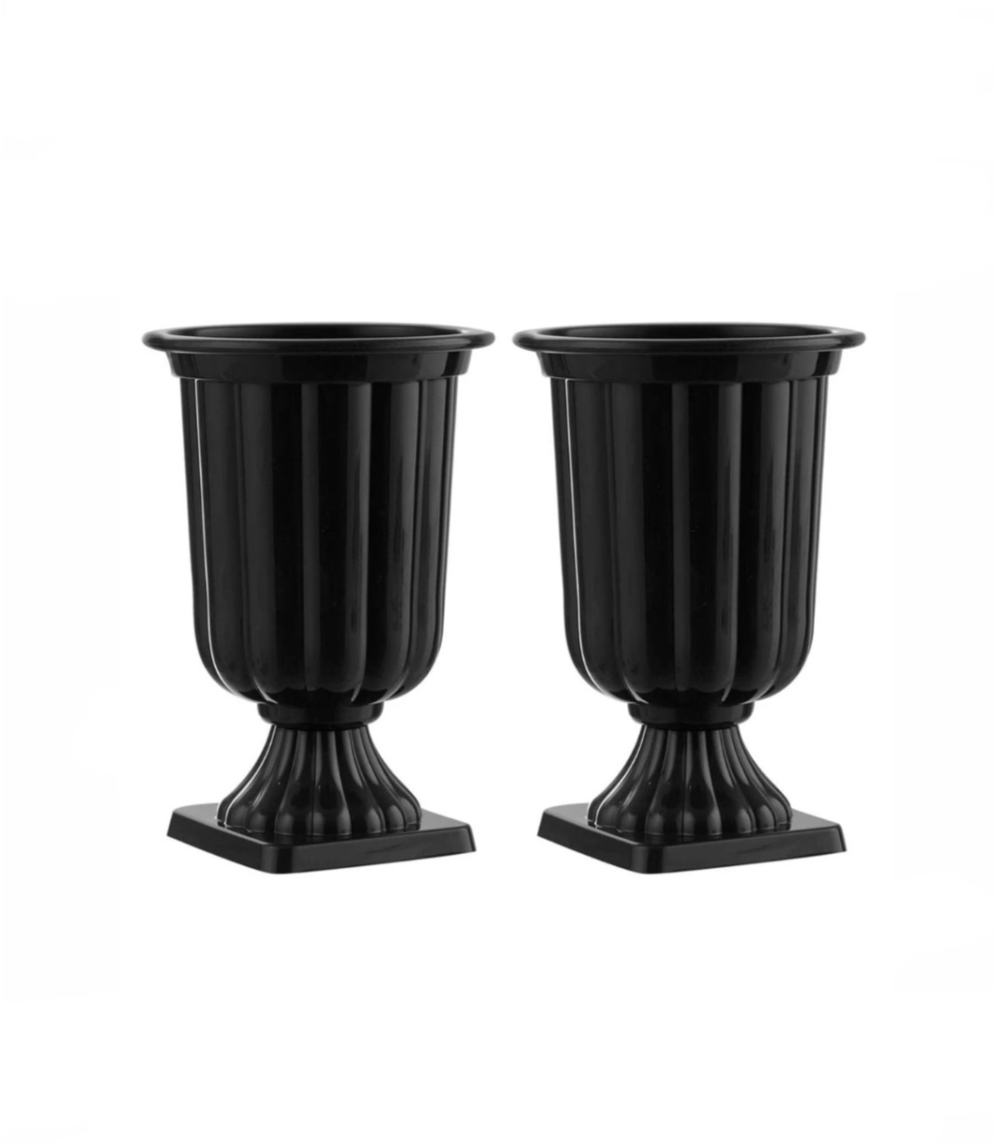 Vaso Floral Preto - Dona Amora Decoração 