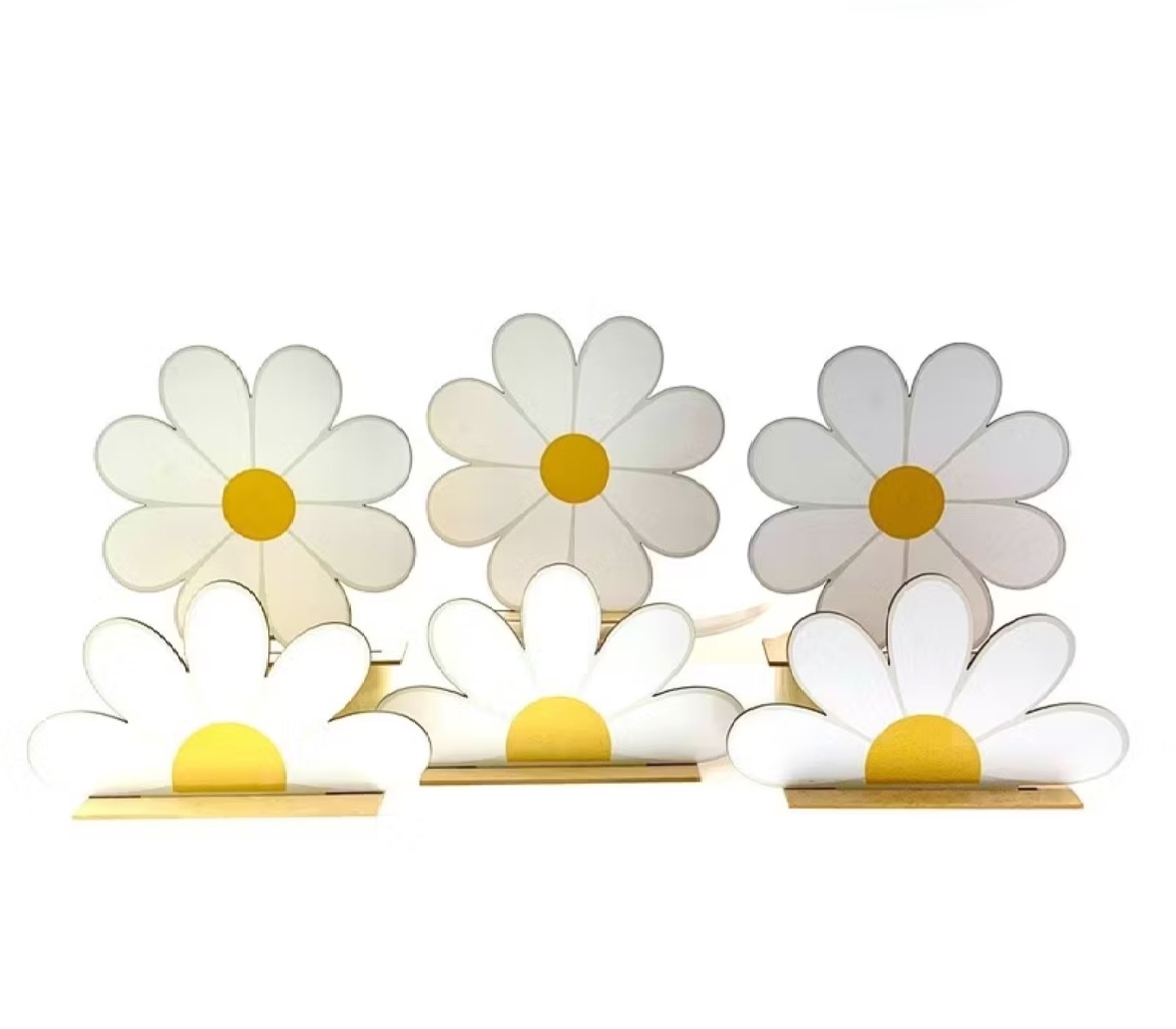 Display Mdf Margaridas  - Dona Amora Decoração 