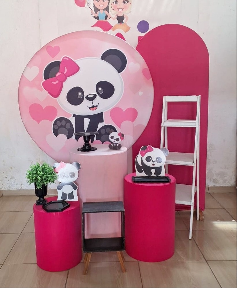 Panda Menina Kit Prata 🥈 - MILENAPEGUEMONTE