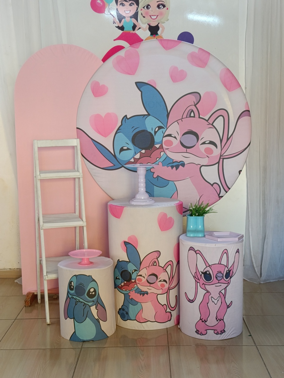 Stitch E Angel Kit Prata 🥈 - MILENAPEGUEMONTE