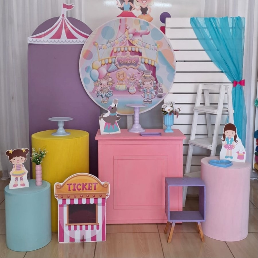 Circo Rosa Kit Ouro 🥇 - MILENAPEGUEMONTE