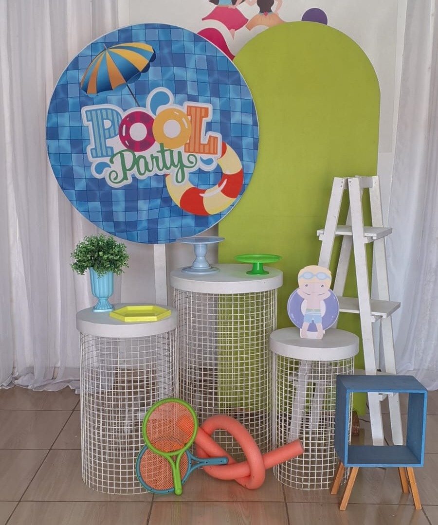 Pool Party Kit Prata 🥈 - MILENAPEGUEMONTE
