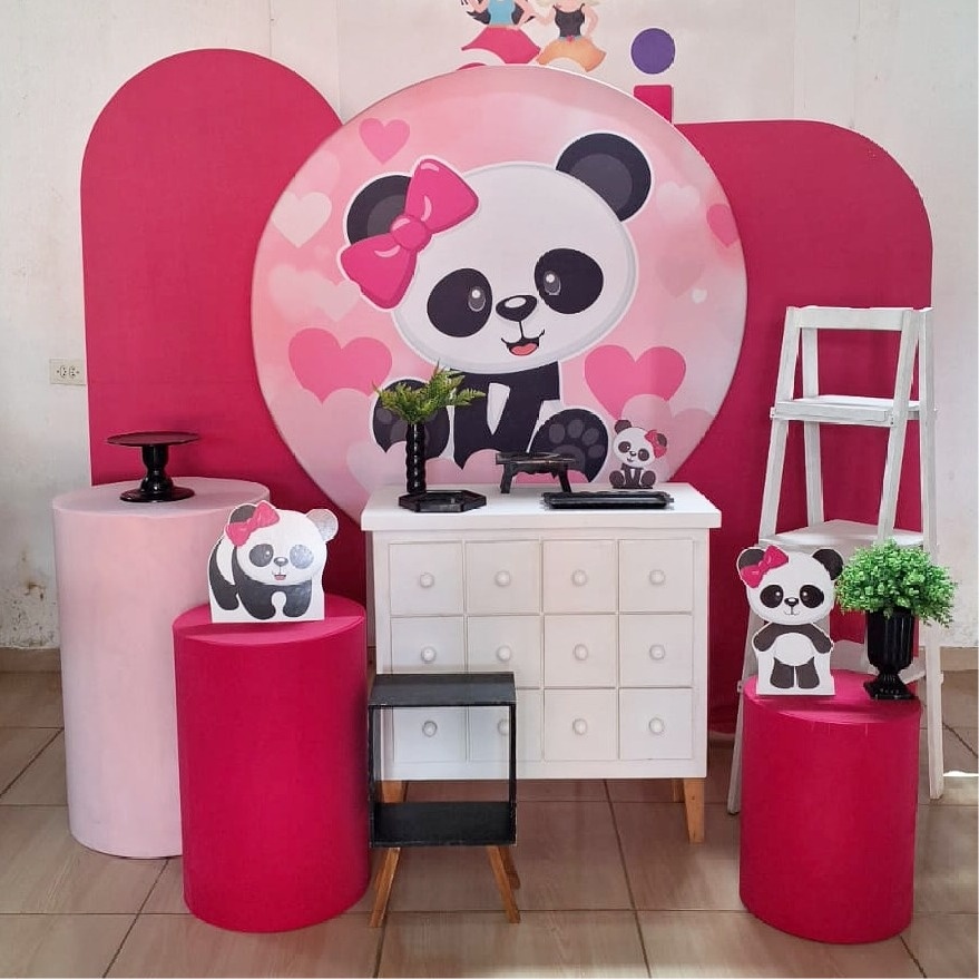 Panda Menina Kit Ouro 🥇 - MILENAPEGUEMONTE