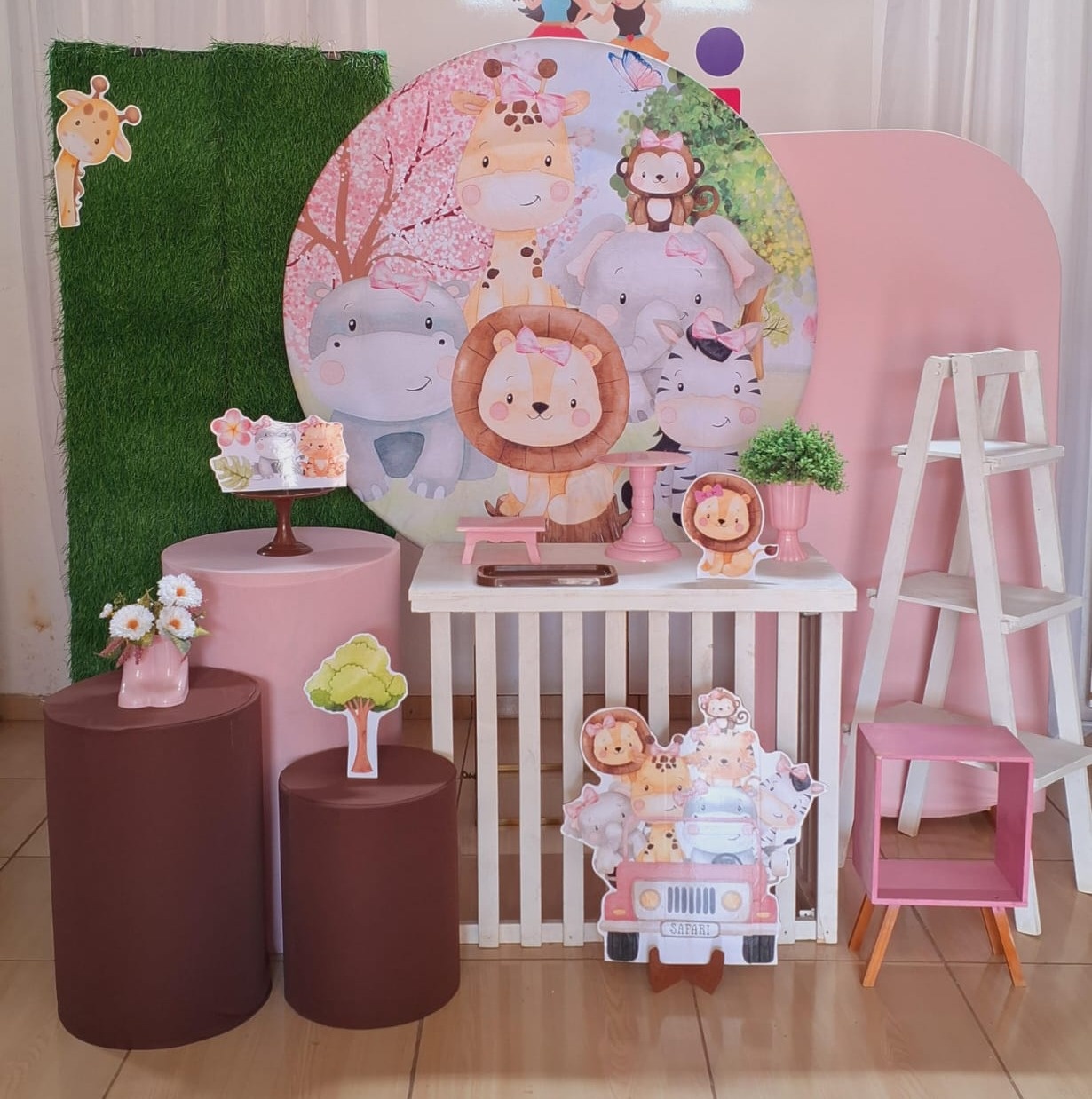 Safári Menina Kit Ouro 🥇 - MILENAPEGUEMONTE