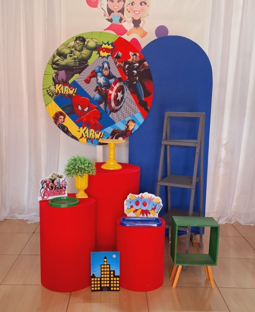 Vingadores Kit Prata  - MILENAPEGUEMONTE