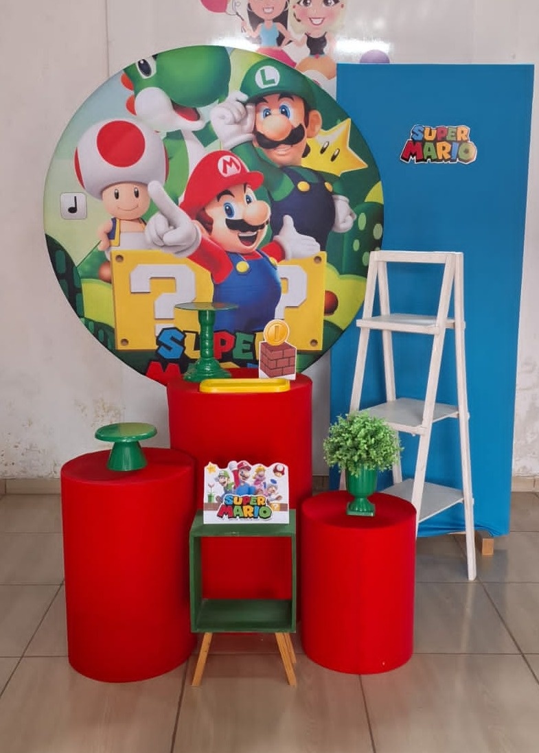 Super Mario Kit Prata 🥈 - MILENAPEGUEMONTE