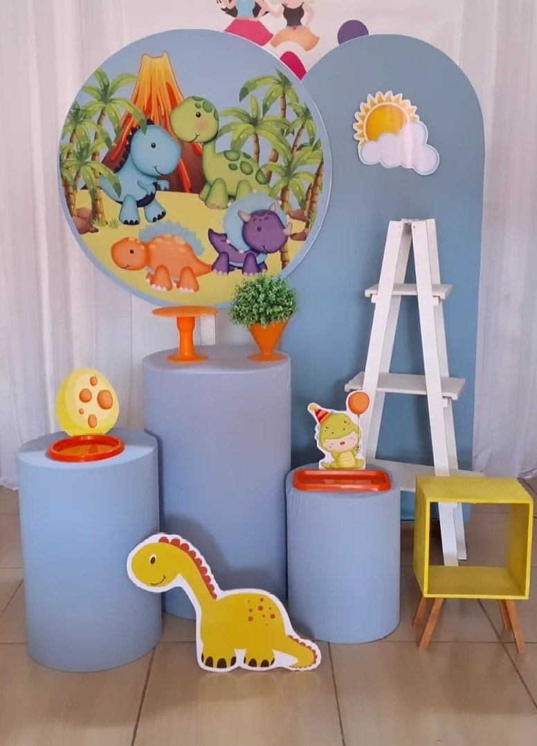 Dino Baby Kit Prata 🥈 - MILENAPEGUEMONTE