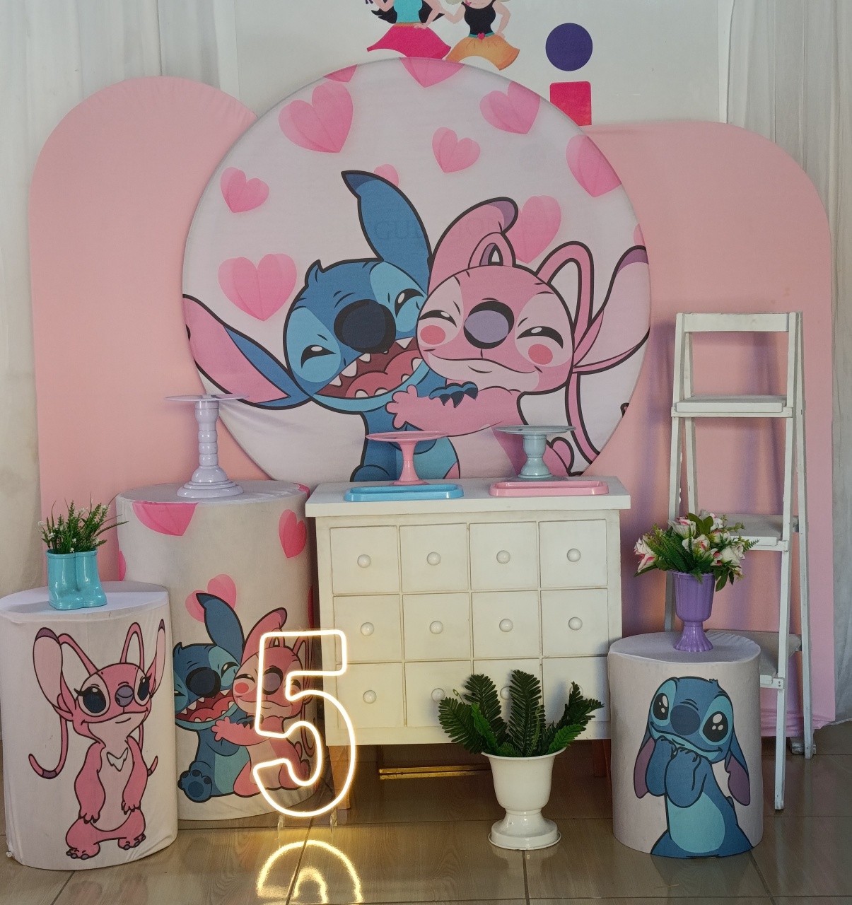 Stitch E Angel Kit Ouro 🥇 - MILENAPEGUEMONTE