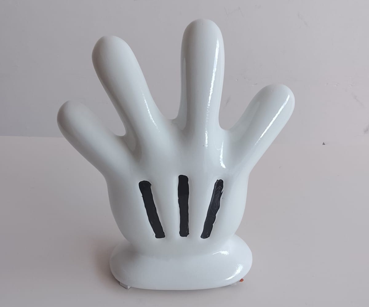 Item Decorativo - Luva Do Mickey - NaianeRochafestas